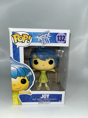 Joy Funko Pop #132 Disney Pixar Inside Out Figurine - Box Damage