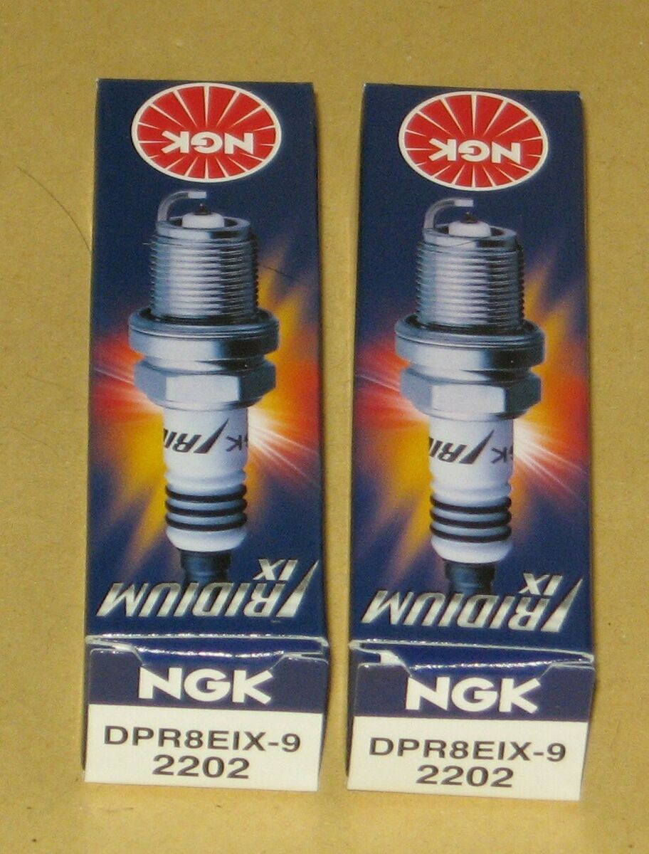 2 Zündkerzen NGK Iridium für Cagiva Elefant 750 Bj. 1987