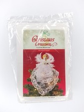 Christmas Kit of the Month Club Rosebud Angel Annie's Attic Holiday Tree Topper