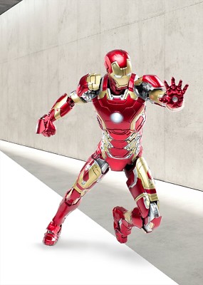 COMICAVE STUDIOS Iron Man Mark 43 1/12 Collectible Premium Figure NEW