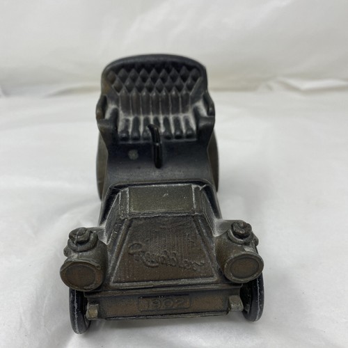 Metal Car Banks Banthrico Inc. 1908 Buick Car & 1902 Rambler Coin Bank  - Picture 3 of 13