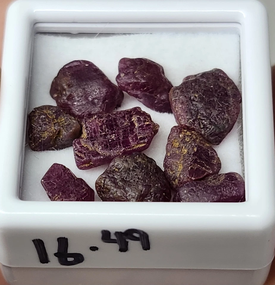 16.49ct Untreated Madagascar Ruby Rough Mixed Sizes - Image 2 of 4