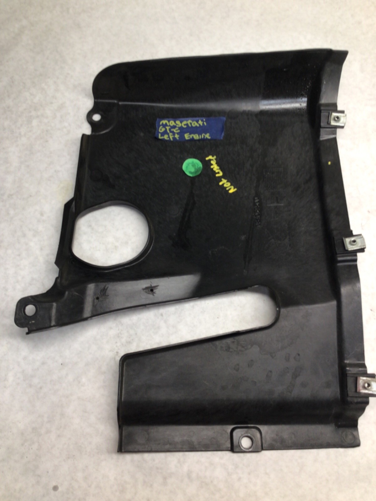 2008-2019 Maserati GranTurismo M145 Engine Compartment Cover Trim Left Side OEM