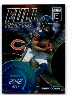 2021 DONRUSS ELITE FULL THROTTLE TARIK COHEN CHICAGO BEARS #FT11