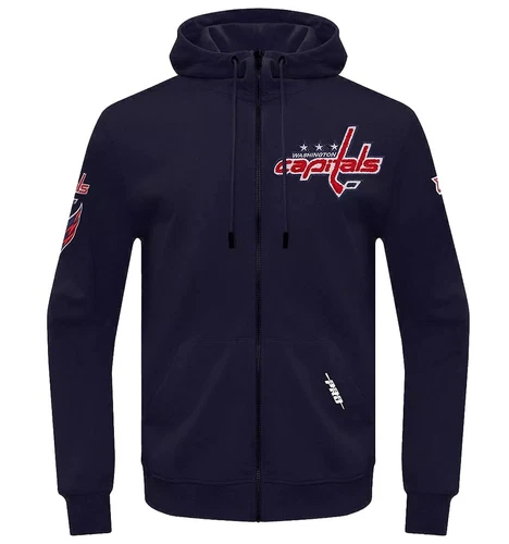 Vintage Washington Capitals Starter Satin Blue Jacket NHL