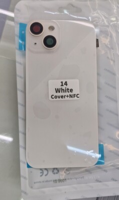 iPhone 14 Rückseite Glas Rückseite Abdeckung Gehäuse NFC Flex Wireless Ladekamera Objektiv