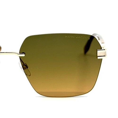 Neu Marc Jacobs MARC713/S 0EX4 SE Sonnenbrille goldfarben/braunes Gestell grün/braun Farbverlauf - Bild 4 von 10