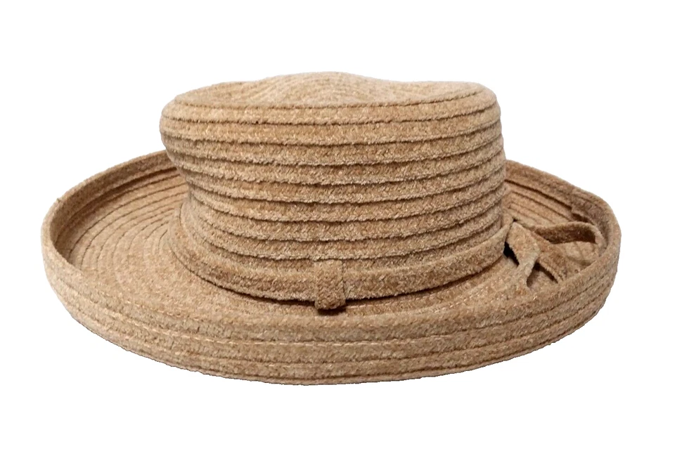 OLD COUNTY ROAD SOMBRERO FEDORA MUJER CON LAZO ATADO BRONCEADO TALLA ÚNICA Foto 2 de 4