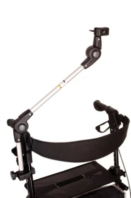 Schirmhalter für Rollator Rollstuhl D 22mm 25mm Rohr und Ovalrohr bis 55 mm MPB