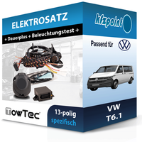 für VW T6.1 10.2019-Jetzt Towtec E-Satz 13Polig Fahrzeugspezifisch FP NEU