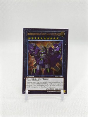 Superdimensional Robot Galaxy Destroyer REDU-EN044 Ultimate Rare 1st NM