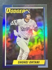 2025 Topps Update Series - 1990 Topps Baseball Shohei Ohtani #U90-33 Dodgers