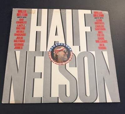 Willie Nelson Half Nelson LP Columbia FC 39990 EX Vinyl VG+ Cover