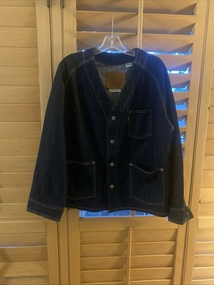 Levi's Union Engineer Denim Cardigan Small