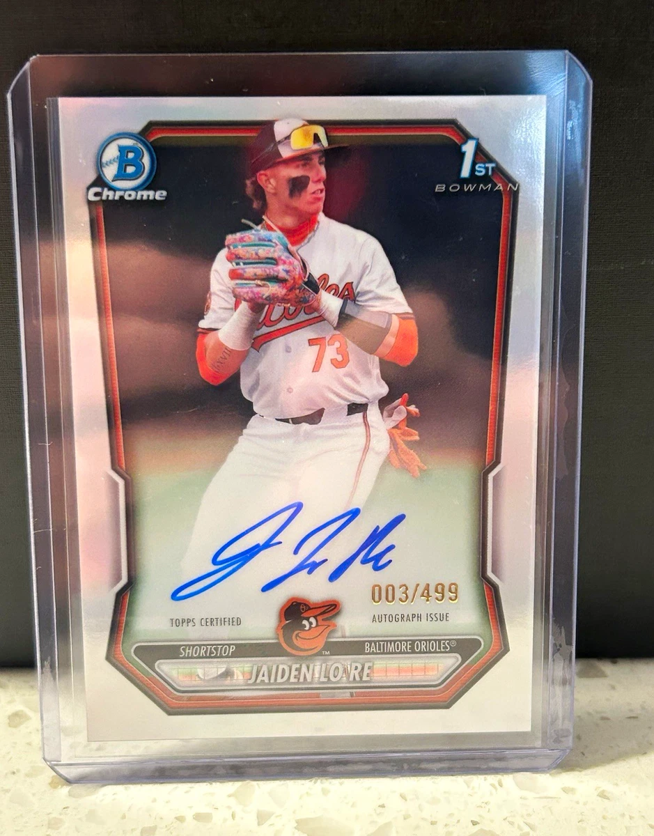 Bowman Baltimore Orioles Baseball Sports Trading Card Singles