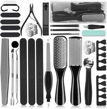 36 in 1 Pedicure Kit, Professional Pedicure Tools Foot Rasp Foot Dead Skin