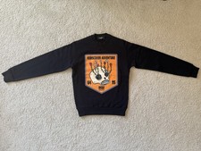 Dsquared2 DSQ2 Black "REDISCOVER ADVENTURE" Skull Graphic Sweatshirt Sz M 2018 