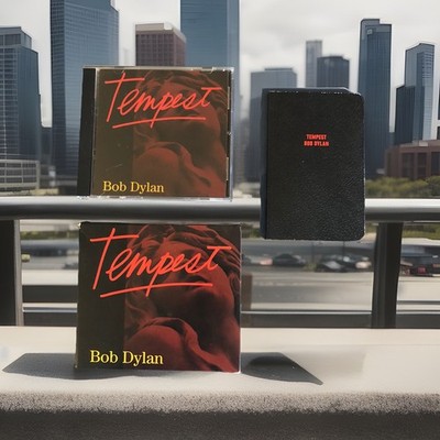 Bob Dylan Tempest Deluxe Limited Edition CD with Notebook *Read*