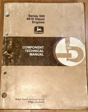 John Deere Series 500 6619 Diesel Engines Technical Manual CTM9