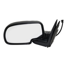 Power Mirror For 1999-2002 Chevrolet Silverado 1500 Left Chrome Manual Folding