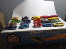 Hot Wheels Lot of 20 Loose Cars Bulk Mix Diecast Mattel Matchbox Just Opened L19