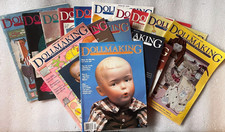 Lot of 16 Dollmaking Projects Plans Magazine 1985 89 Includes Premiere Issue