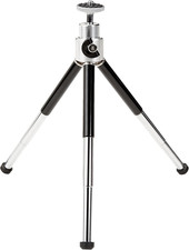 Lightweight Portable Mini Travel Tripod with 360 Ball Head, Adjustable Height,