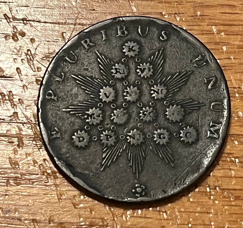 ( 1792-1794 ) Colonial Kentucky large cent , scarce - Image 4 of 4