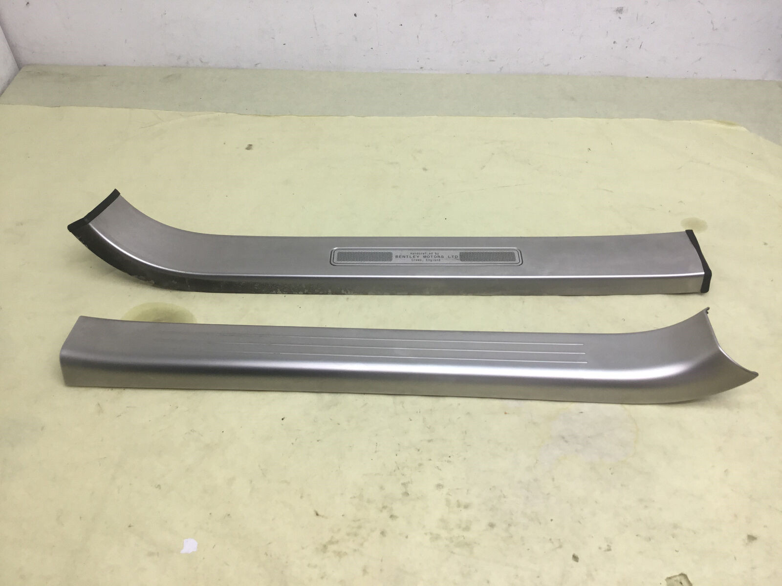 Bentley Flying Spur W12 Front Left Door Sill Scuff Plate Trim Set 13-18 :Y