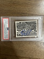 1958 WS Verlag Fussball Pelé #76 Autograph PSA 4 AUTO 10 THE PELE COLLECTION!
