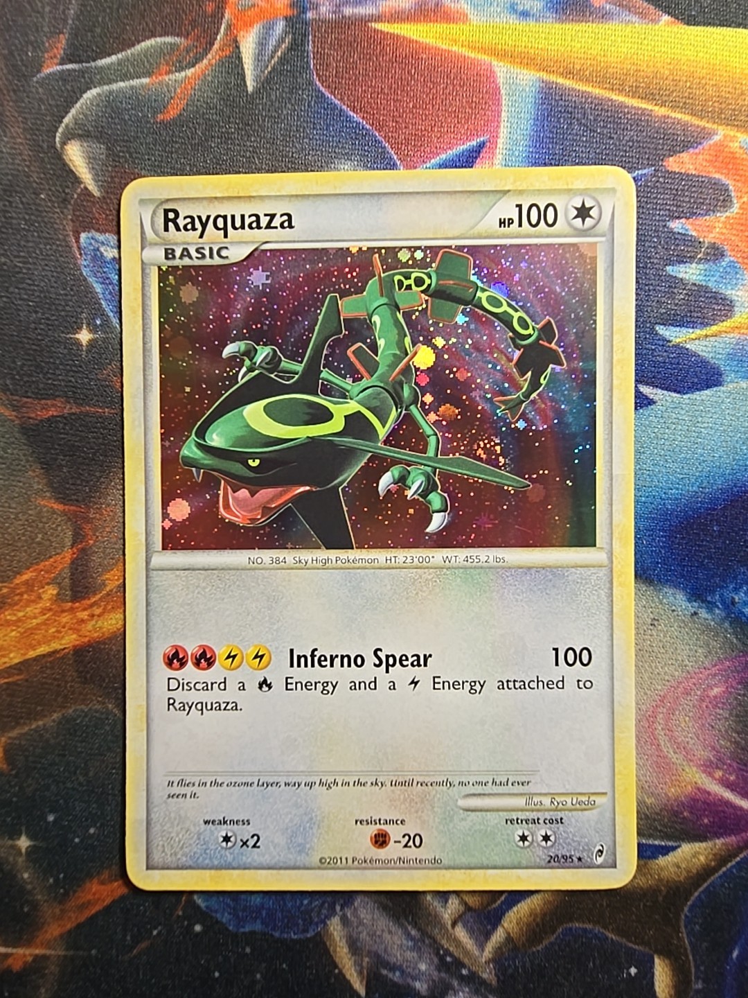 Pokémon Rayquaza 20/95 Call of Legends Holo Rare NM