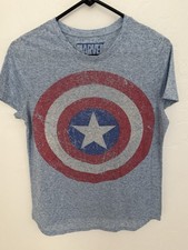 Marvel Capitán América Camisa Talla XL Mujer’s Camisa, Camiseta, Top