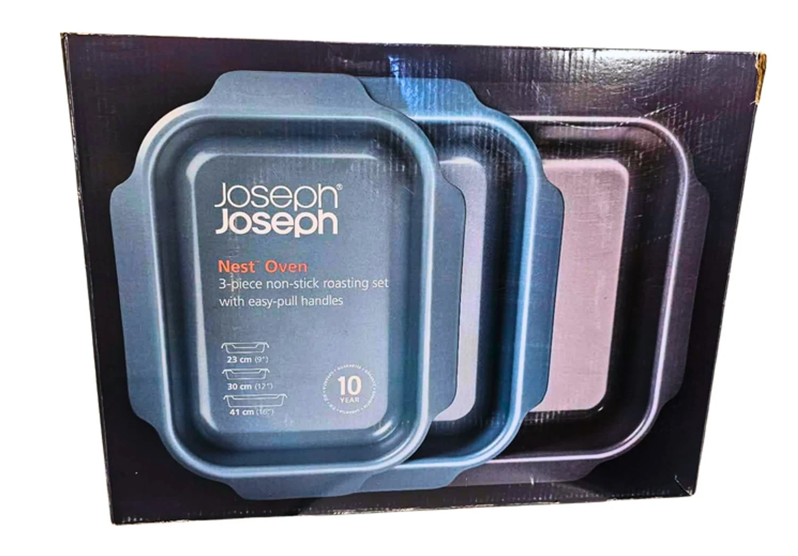 Joseph Joseph Nest Oven 3-Piece Nonstick Roasting Pan Set (New)