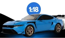 GT SPIRIT GT473 1:18 2024 FORD MUSTANG GTD GRABBER BLUE