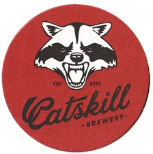 Catskill Brewery  Beer Coaster Livingston Manor NY