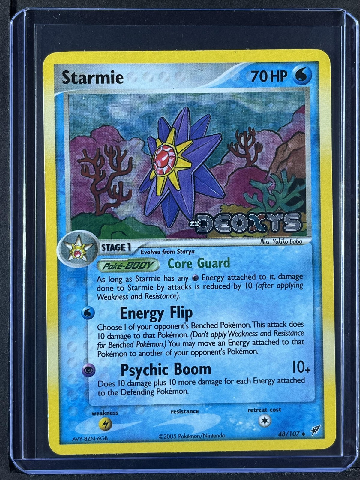 Starmie #48/107 Deoxys (Stamped) 250001