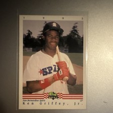 Classic Best Minor League Ken Griffey Jr #200 San Bernardino Spirit Baseball