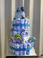 Diaper Cakes - Made To order - Baby Shower - Gender Reveal - New Baby - Custom