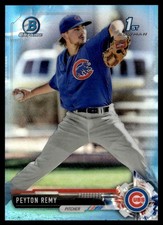 2017 Bowman Draft Chrome Sky Blue Refractor Peyton Remy Rookie 051/399 Chicago