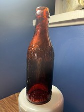 Vtg Amber Coke Richmond Indiana Coke Cola on Bottom