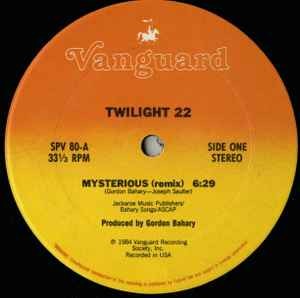 Twilight 22 - Mysterious (Remix), 12'', (Vinyl)