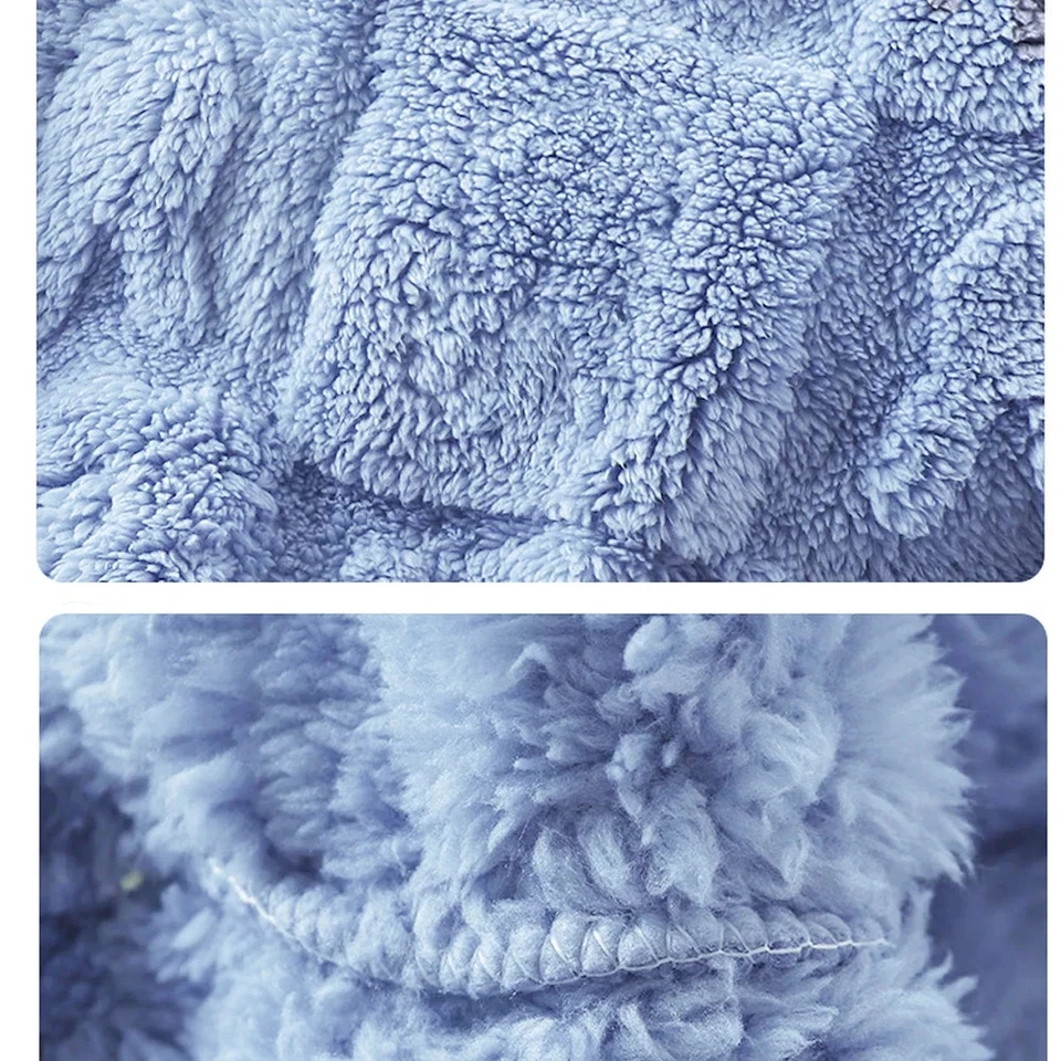 Autumn Winter Sleepwear Flannel Pajamas for Girls Boys Tops+Pants Suits Baby  - Image 3 of 4