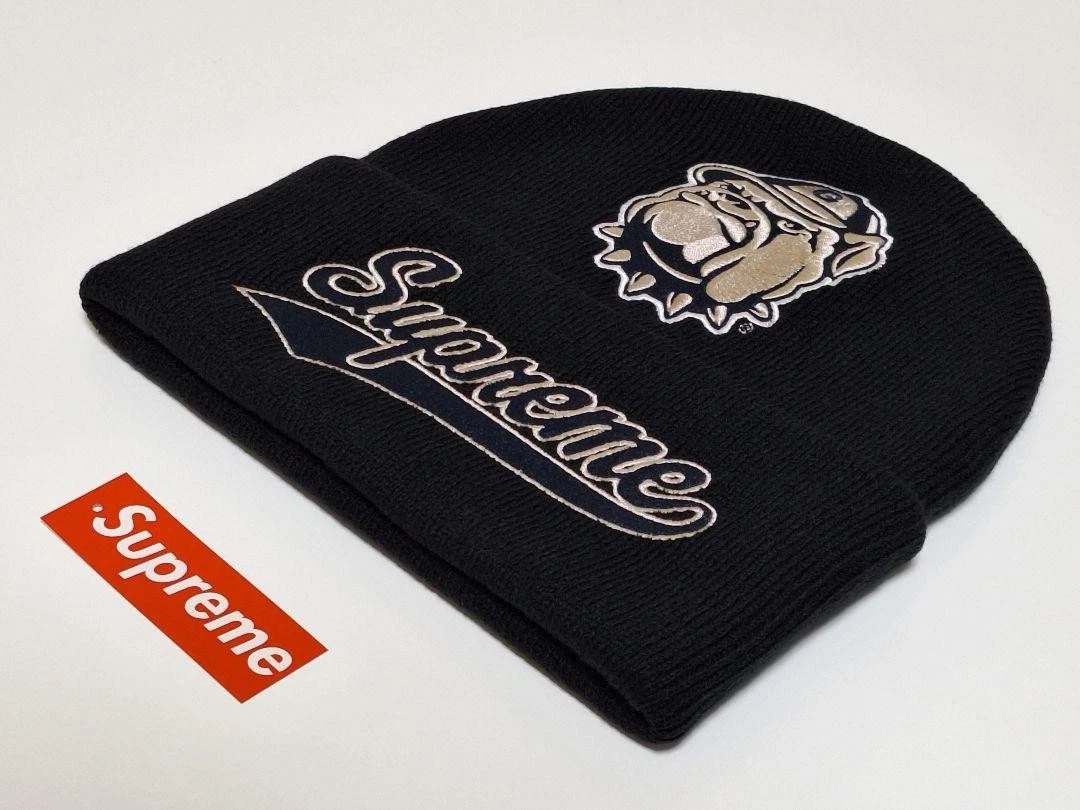 Bonnet noir NCAA Supreme x Mitchell & Ness neuf