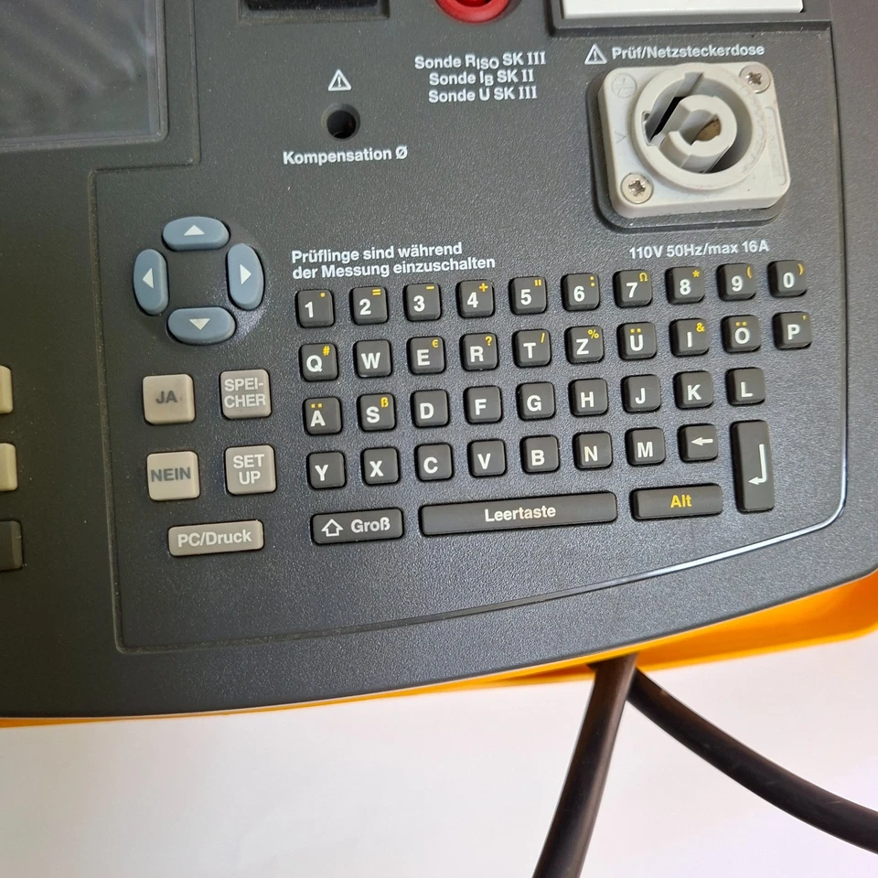 Fluke 6500-2 Tragbarer Gerätetester Komplettset im Original Kunststoffkoffer - Bild 4 von 4