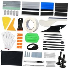 Pro 67pcs Bubble-Free Vinyl Wrap Tool Kit - Beginner-Friendly Car Wrap Kit
