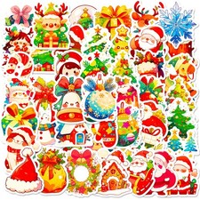 100PCS Christmas Stickers - Stocking Stuffers for Kids Toddlers,