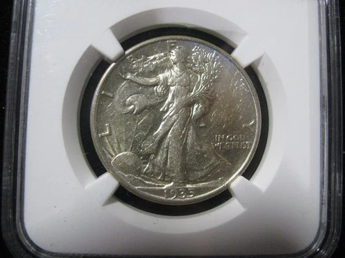 1935-D WALKING LIBERTY HALF NGC XF 45 SUPER NICE!