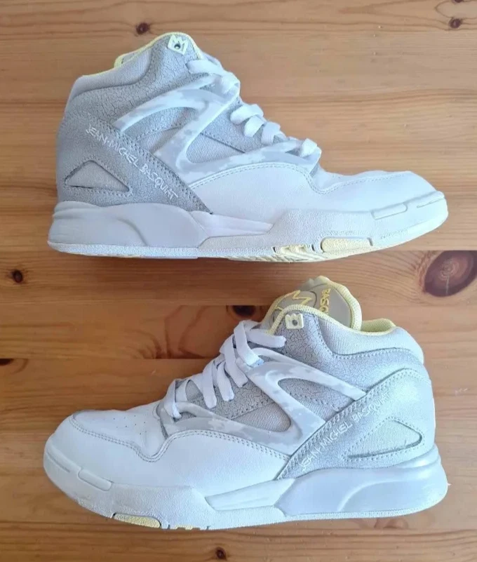 Reebok Mens Pump Omni Lite Basketball Shoes Gray M49355 Lace Up High Top Mesh 9M Reebok Mens Pump Omni Lite Basketball Shoes Gray M49355 Lace  main image 4