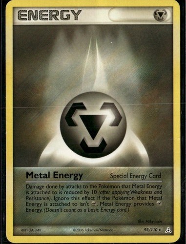 Metal Energy Special Rare EX Holon Phantoms 95/110 Special Metal Energy Pokemon