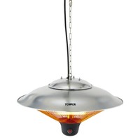Tower Astro 1.5kW Electric Hanging Patio Heater Outdoor Ceiling Garden Heat Lamp